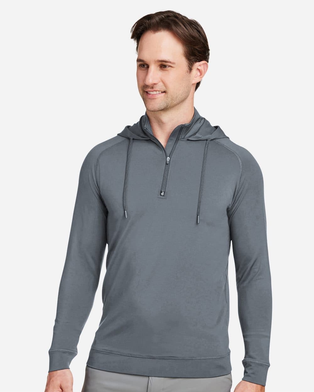Swannies Unisex Vandyke Quarter-Zip Hooded Pullover - Image 1