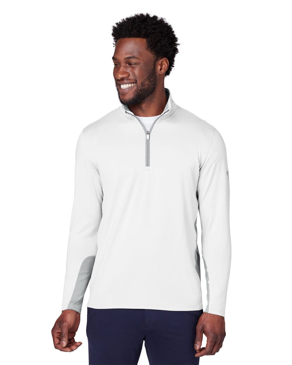 Puma Golf Men's Gamer Golf Quarter-Zip Pullover - Image 1