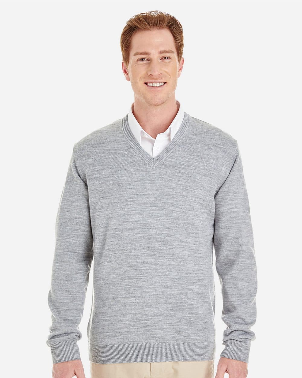 Harriton Men's Pilbloc™ V-Neck Sweater - Image 1