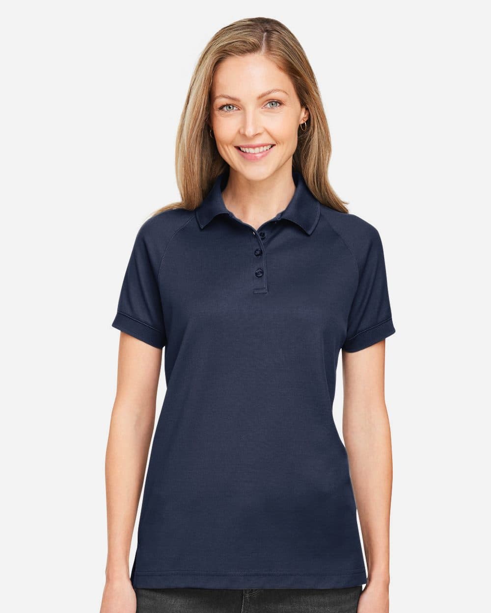 Harriton Women's Charge Snag and Soil Protect Polo - Image 1