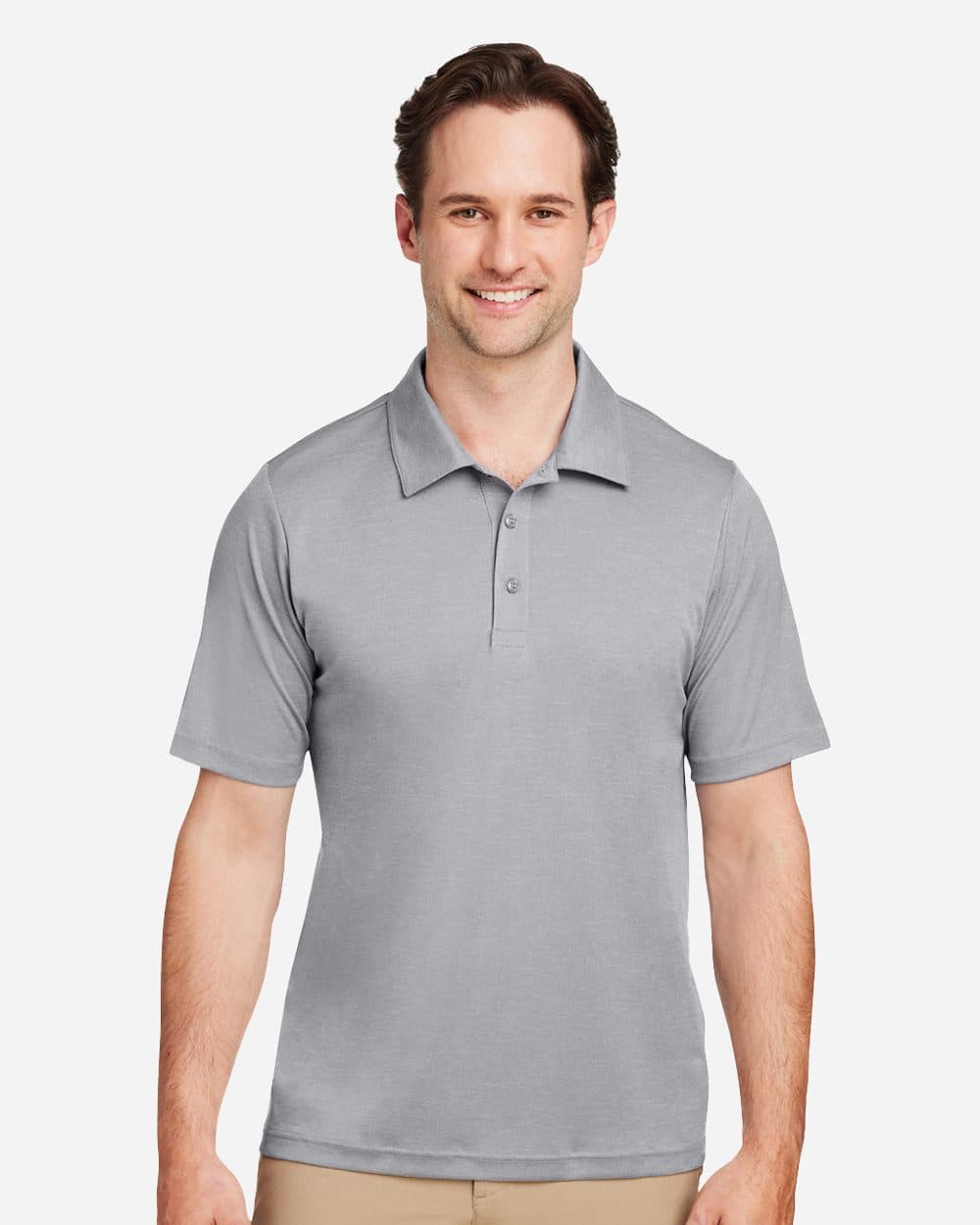 Team 365 Men's Zone Sonic Heather Performance Polo - Image 1