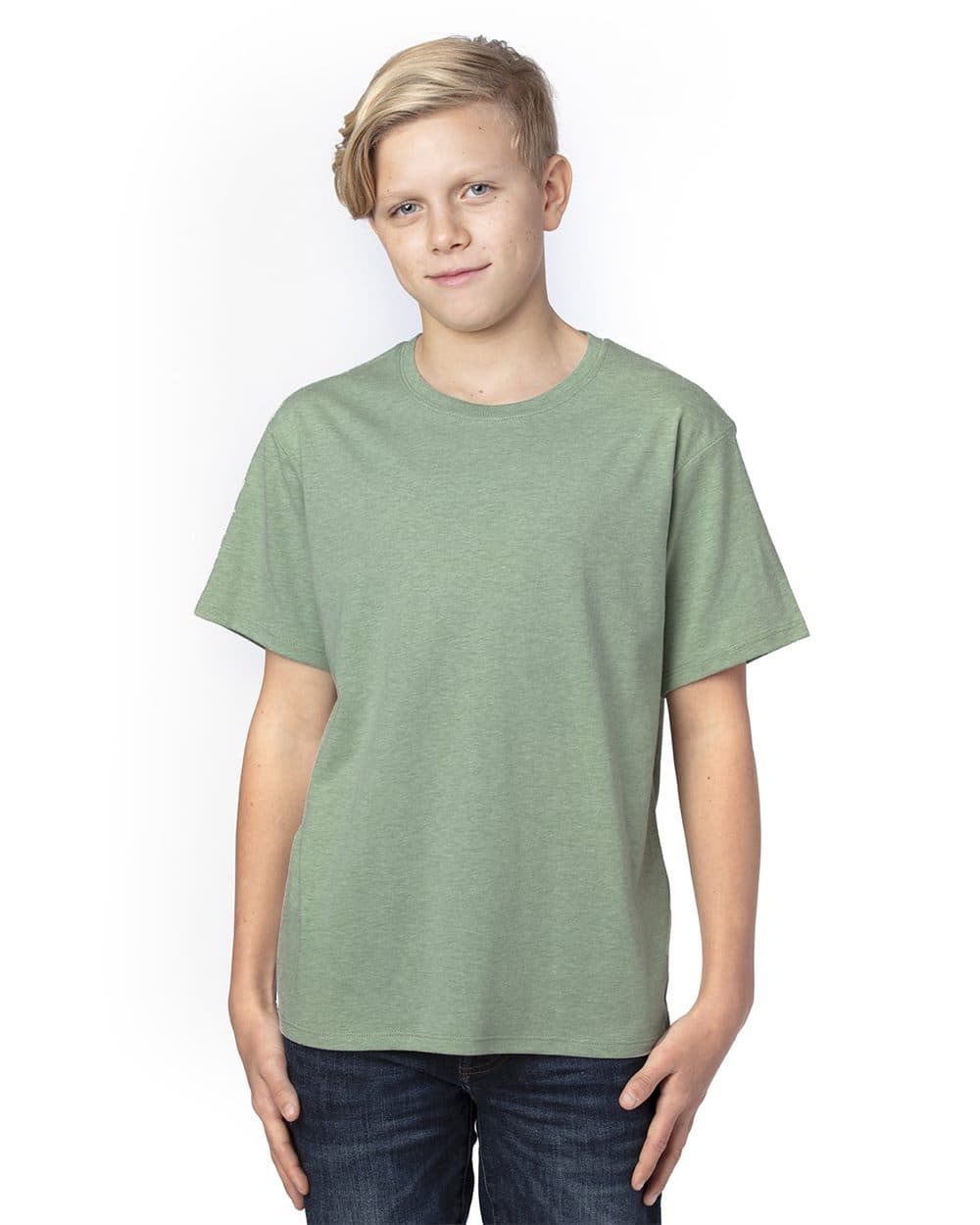 Threadfast Apparel Youth Ultimate CVC T-Shirt - Image 1