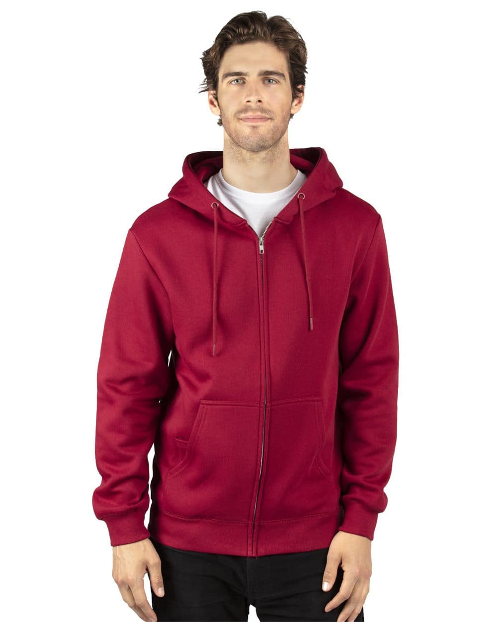 Threadfast Apparel Unisex Fleece Full-Zip Hooded Sweatshirt - Image 1