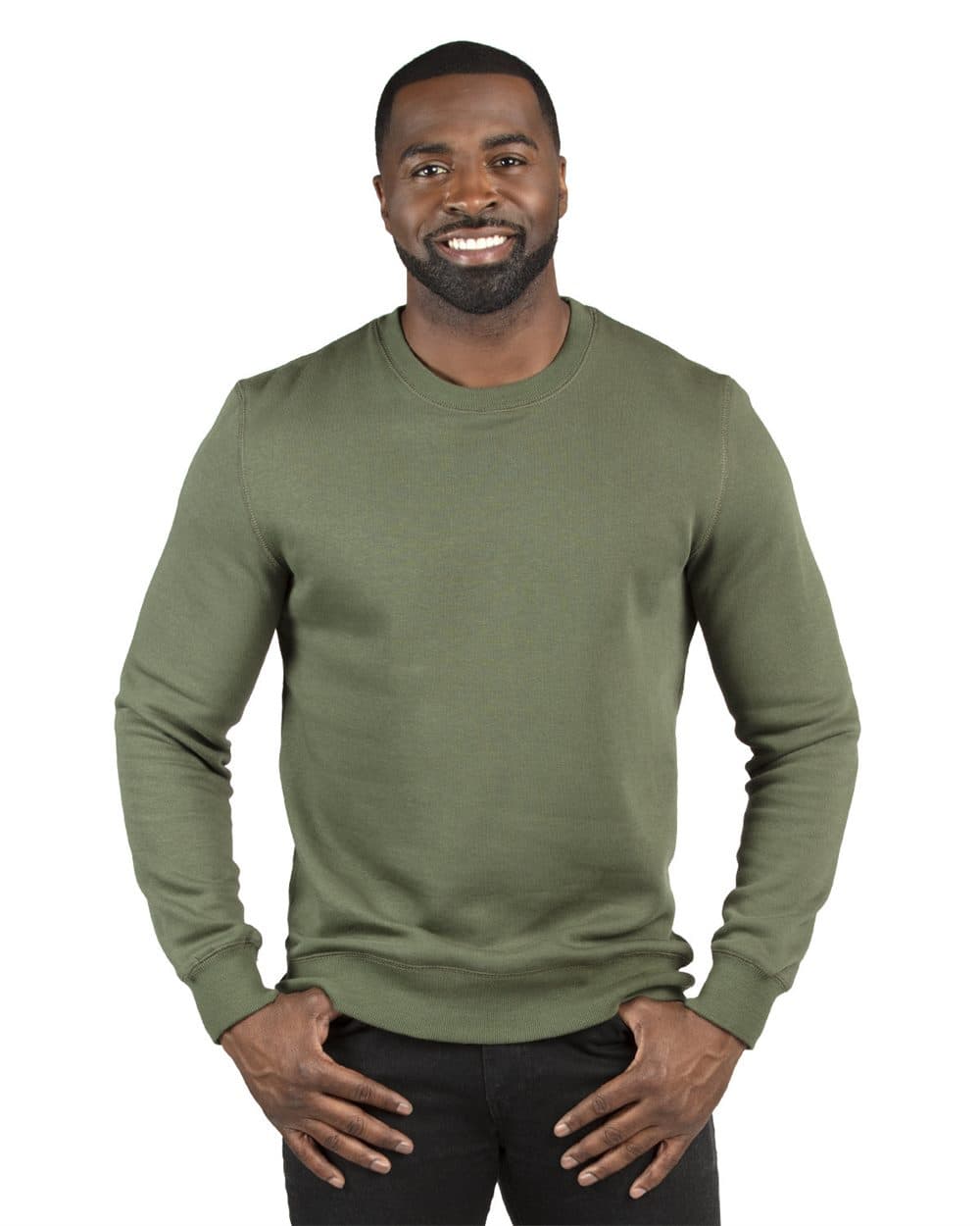 Threadfast Apparel Unisex Ultimate Crewneck Sweatshirt - Image 1