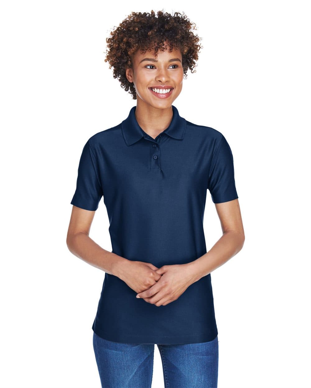 UltraClub Women's Cool & Dry Elite Performance Polo - Image 1