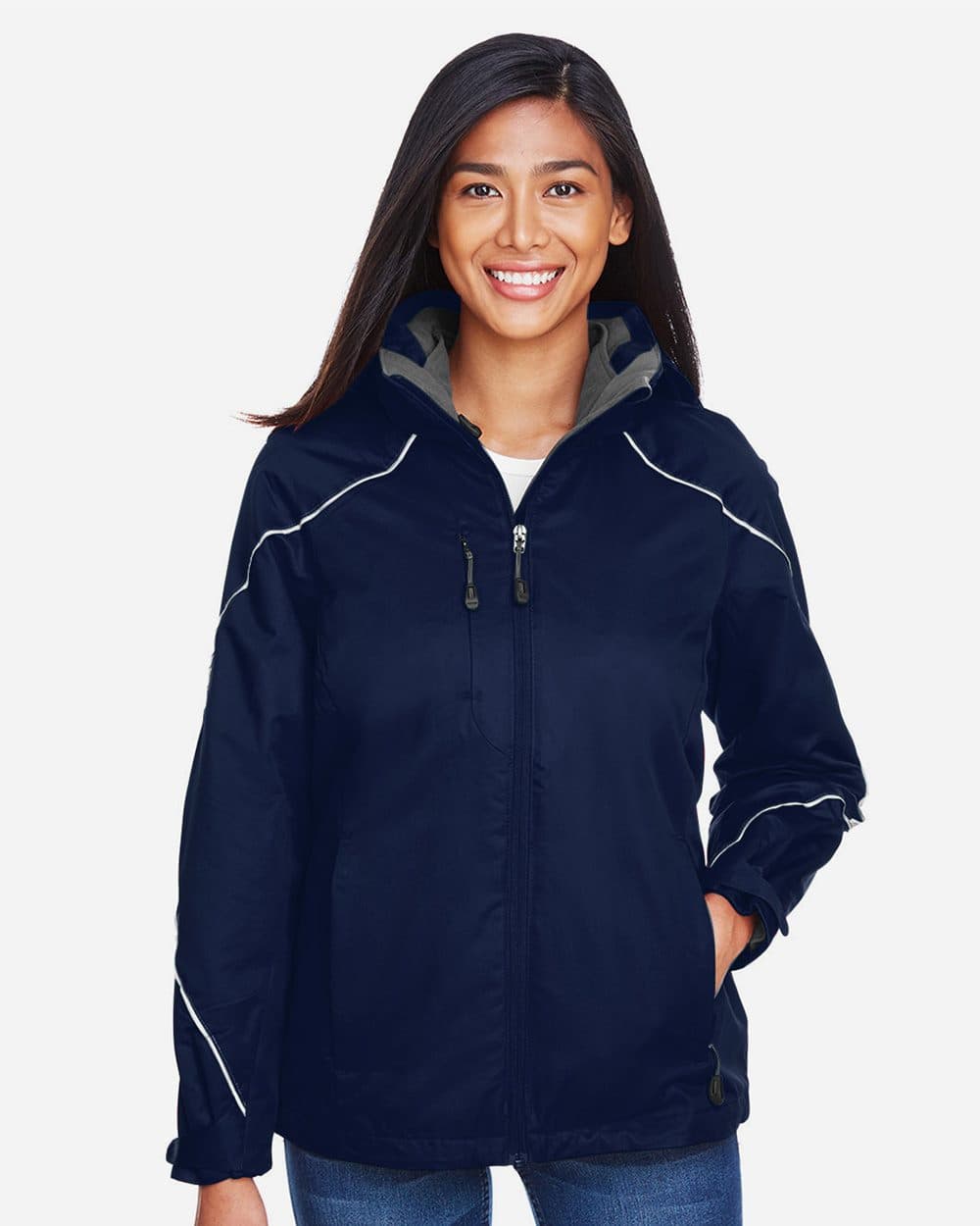 North End Women's Angle 3-in-1 Jacket with Bonded Fleece Liner - Image 1