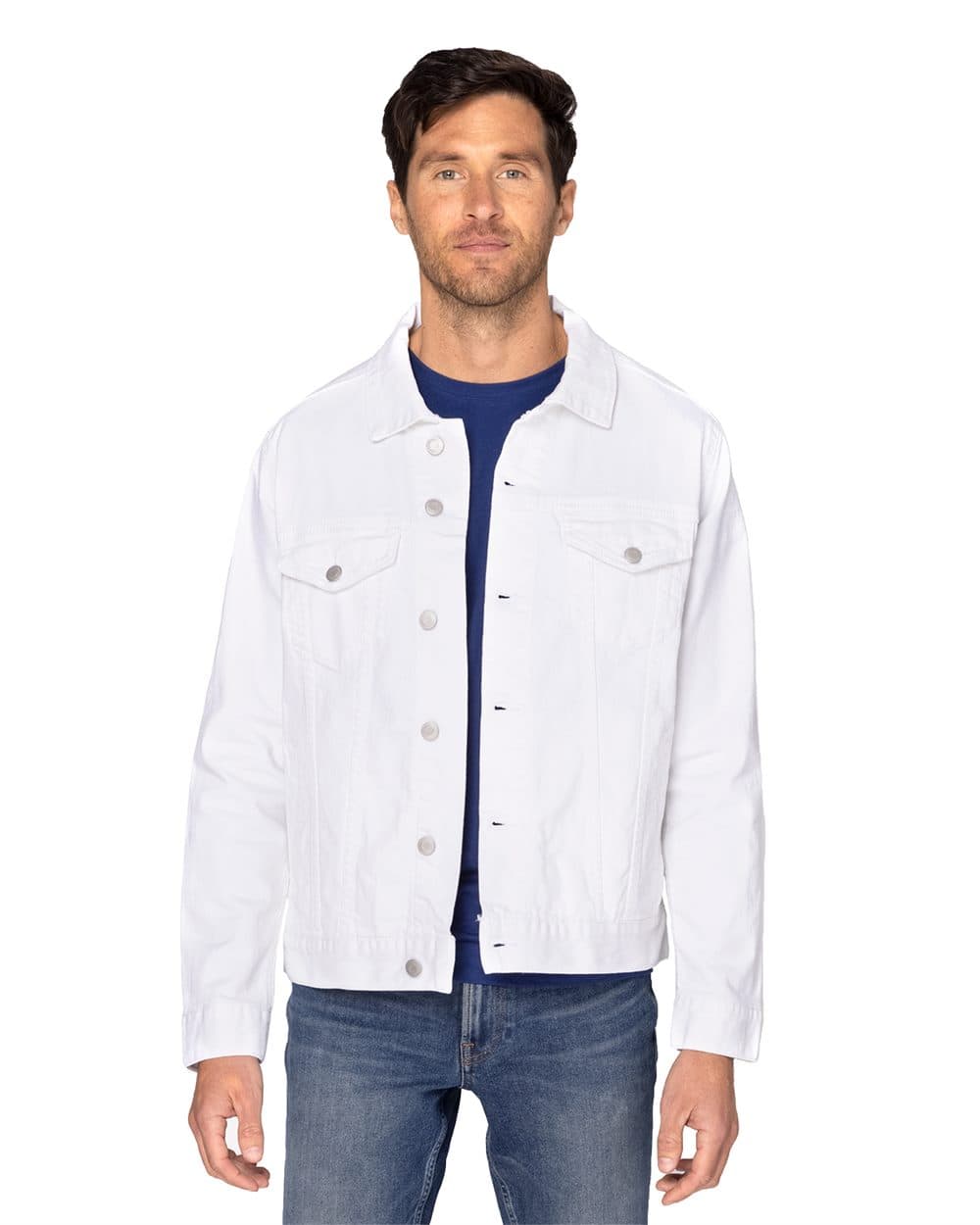 Threadfast Apparel Unisex Denim Jacket - Image 1