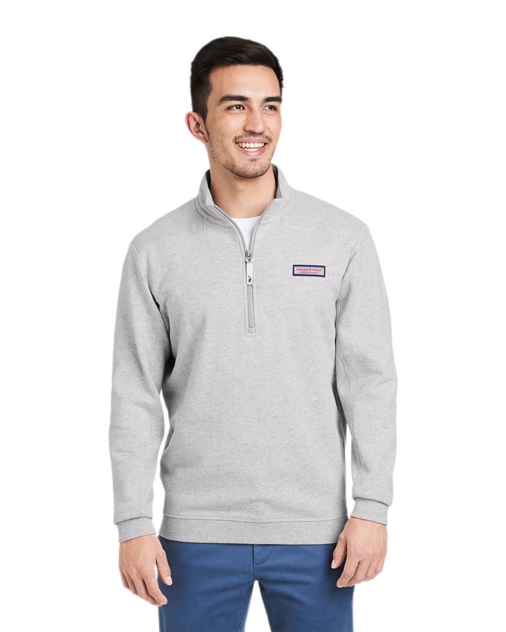 vineyard vines Men's Collegiate Shep Quarter-Zip Sweatshirt - Image 1