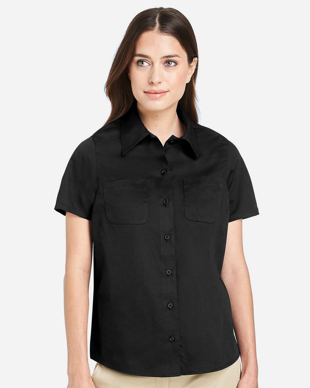 Harriton Women's Advantage IL Short Sleeve Dress Shirt - Image 1
