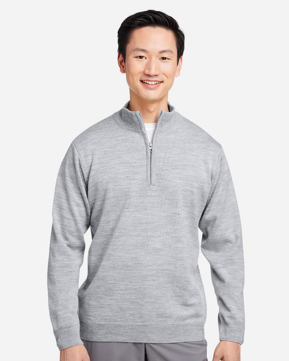 Harriton Unisex Pilbloc™ Quarter-Zip Pullover Sweater - Image 1