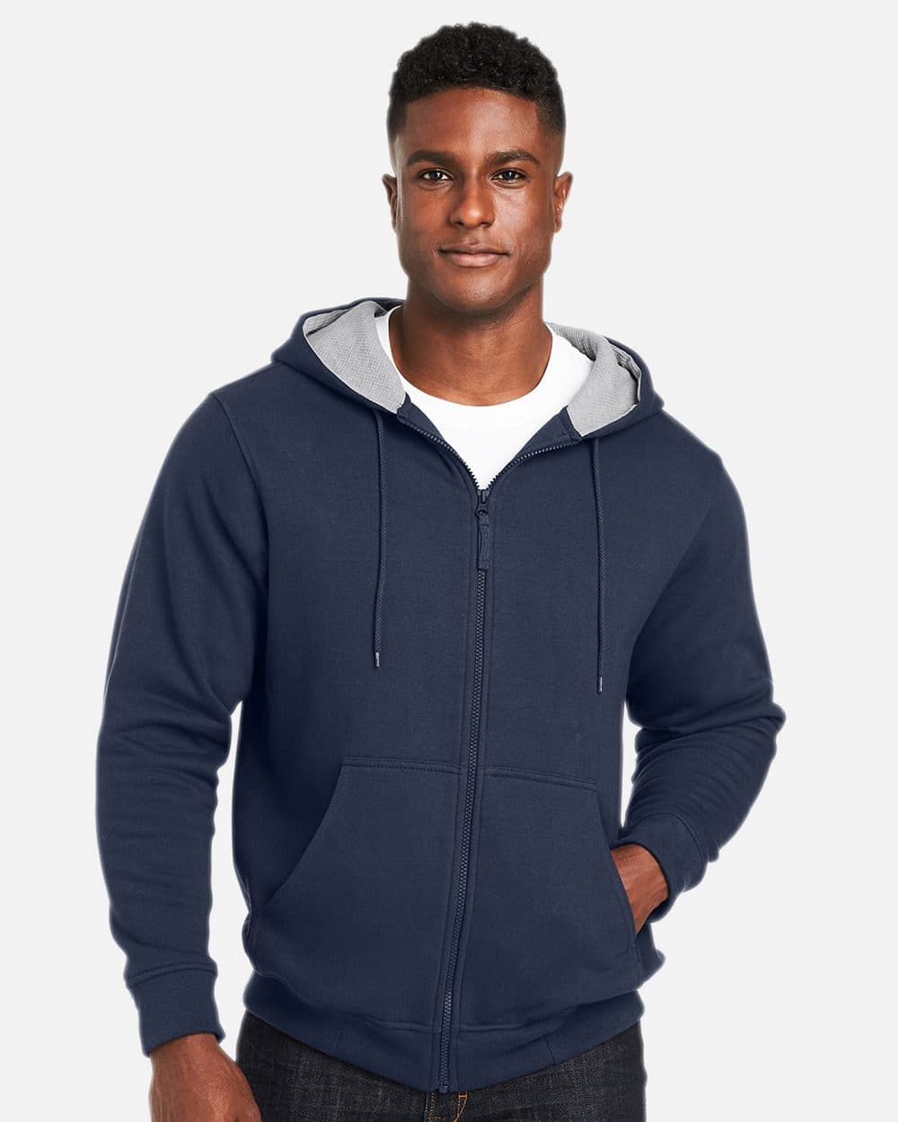 Harriton Unisex Tall ClimaBloc™ Lined Heavyweight Hooded Sweatshirt - Image 1