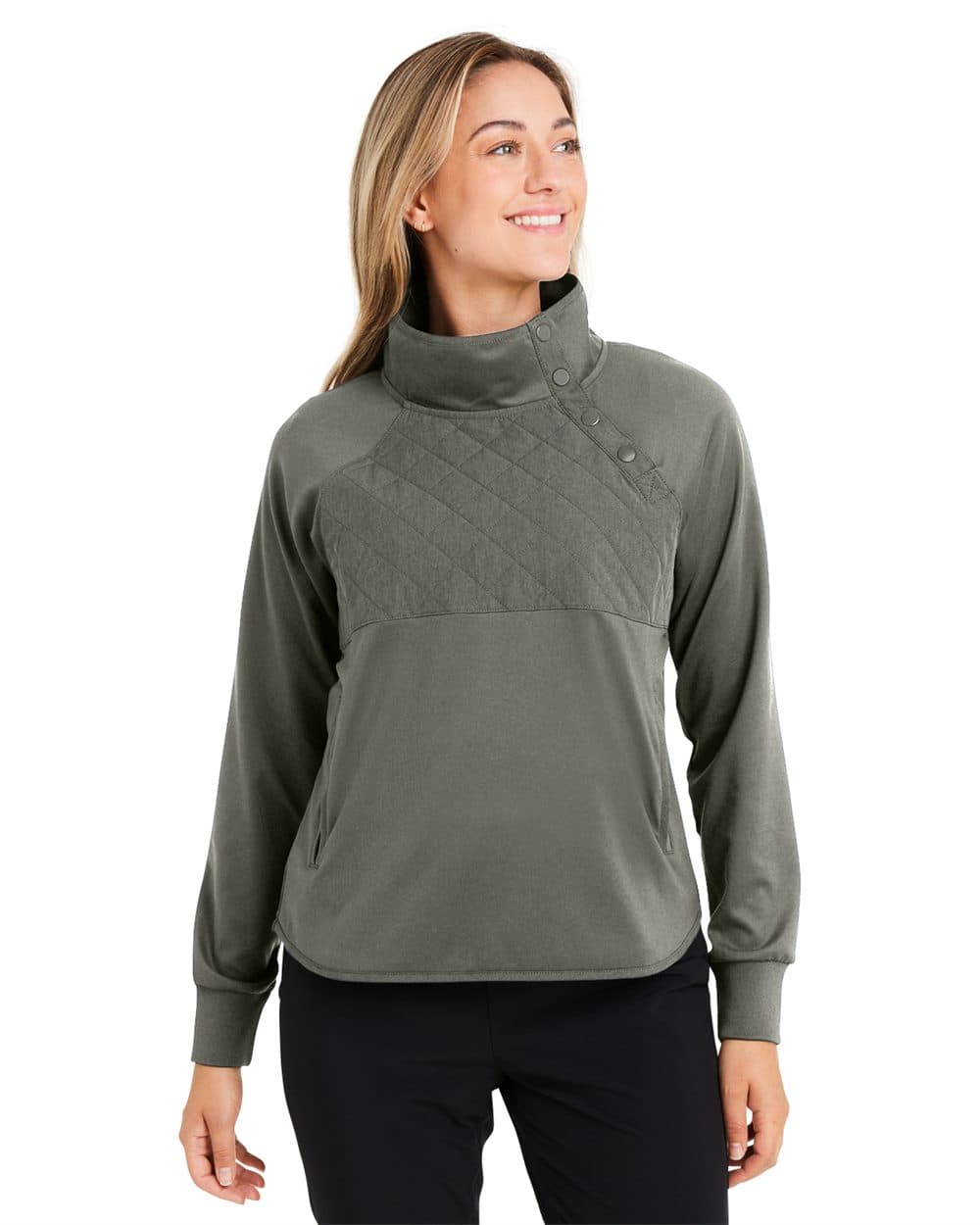 Swannies Women's Ellis Snap Neck Pullover - Image 1