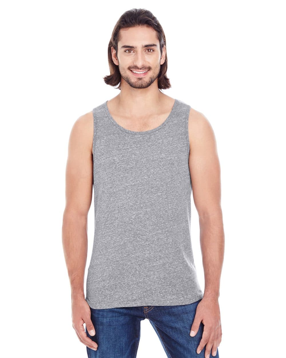 Threadfast Apparel Unisex Tri-Blend Tank Top - Image 1