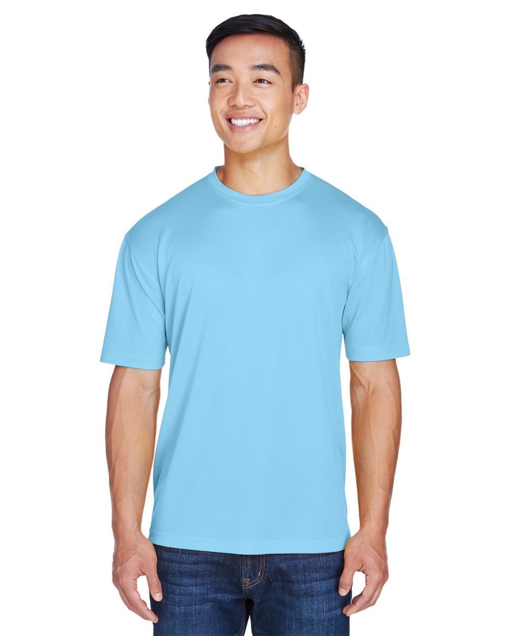 UltraClub Men's Cool and Dry Sport T-Shirt - Image 1