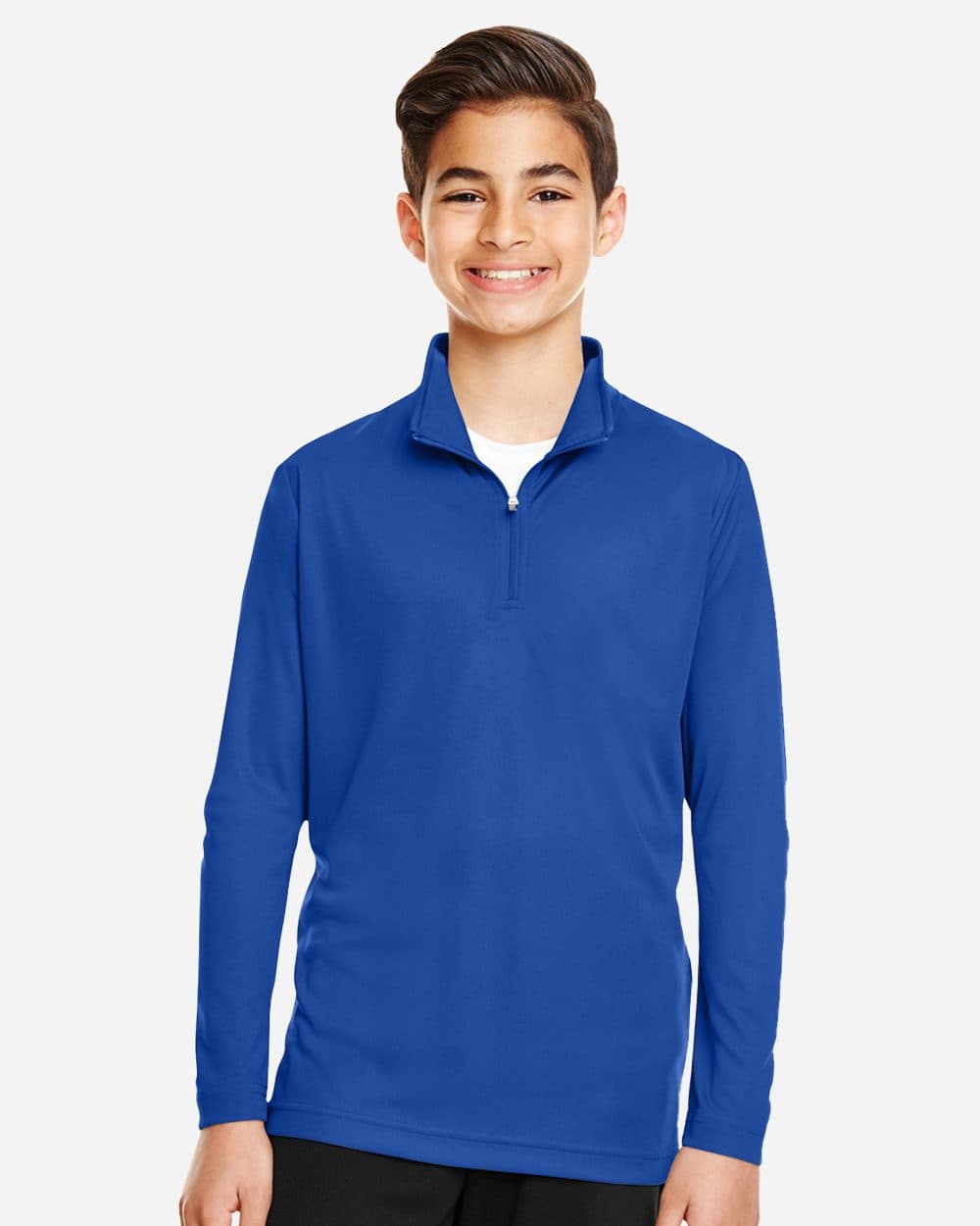 Team 365 Youth Zone Performance Quarter-Zip Pullover - Image 1