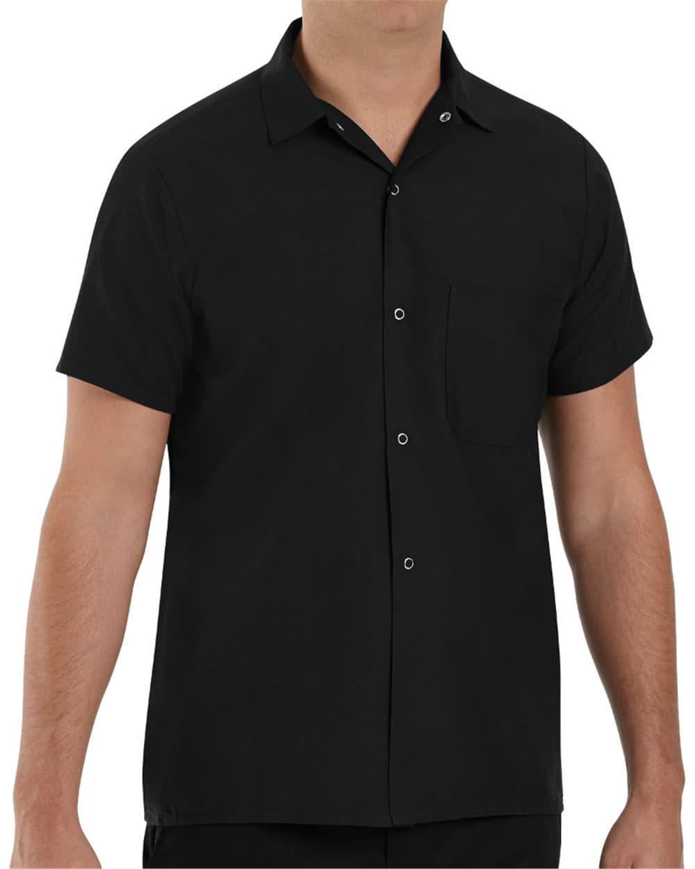 Chef Designs Poplin Cook Shirt with Gripper Closures - Image 1
