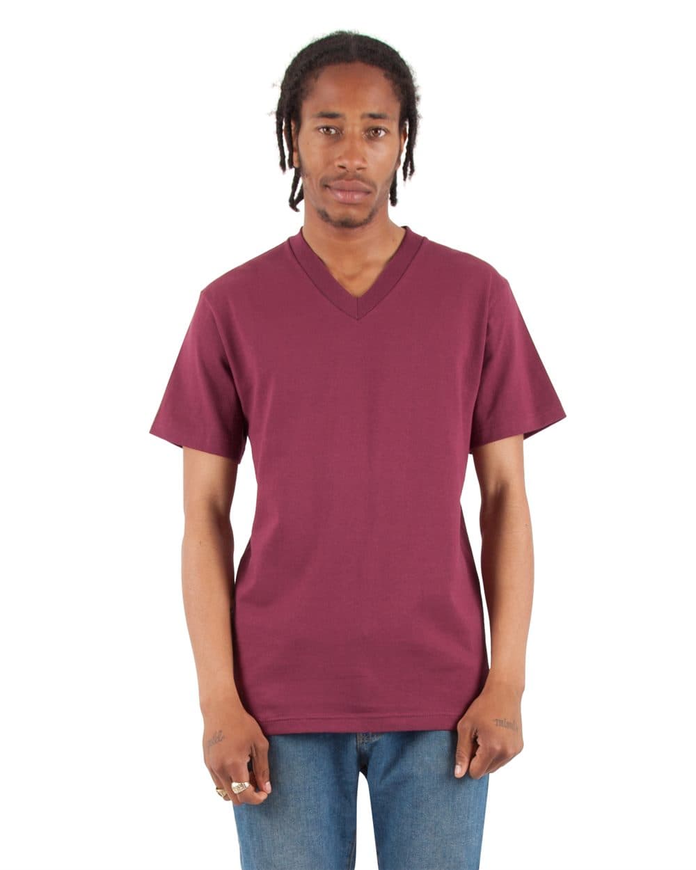 Shaka Wear Unisex V-Neck Tee - Image 1
