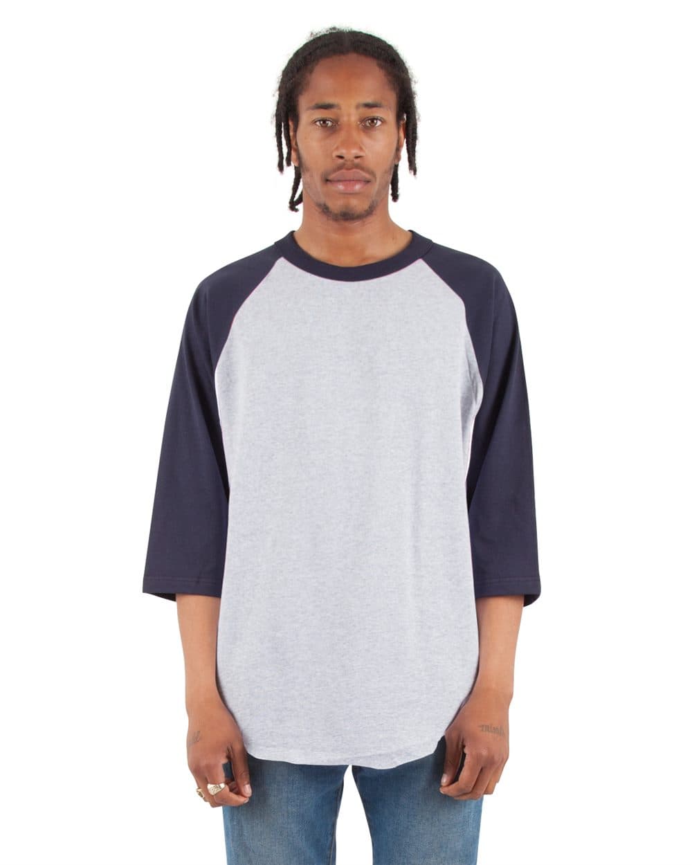 Shaka Wear Unisex Raglan Tee - Image 1