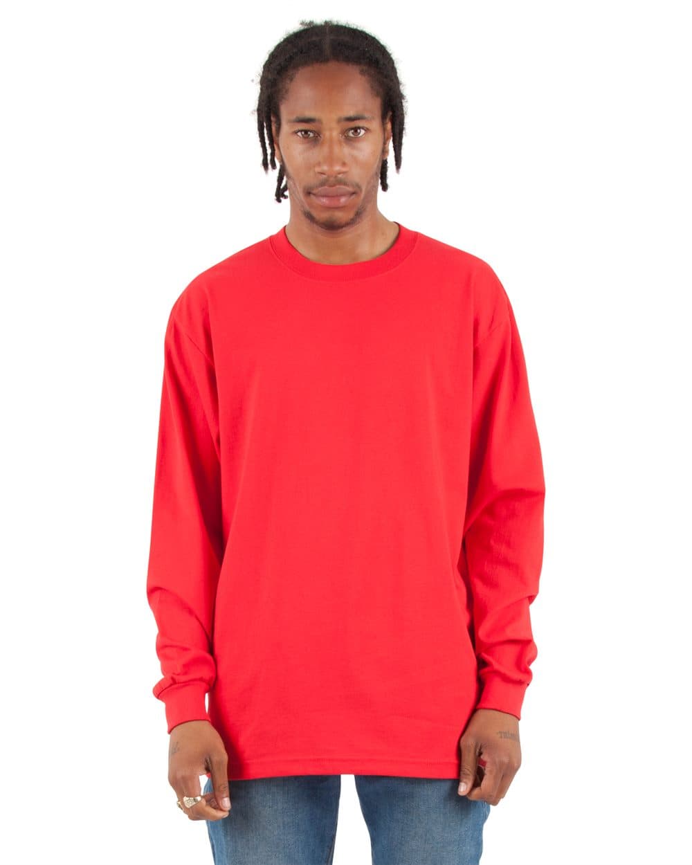 Shaka Wear Unisex Max Heavyweight Long Sleeve Tee - Image 1
