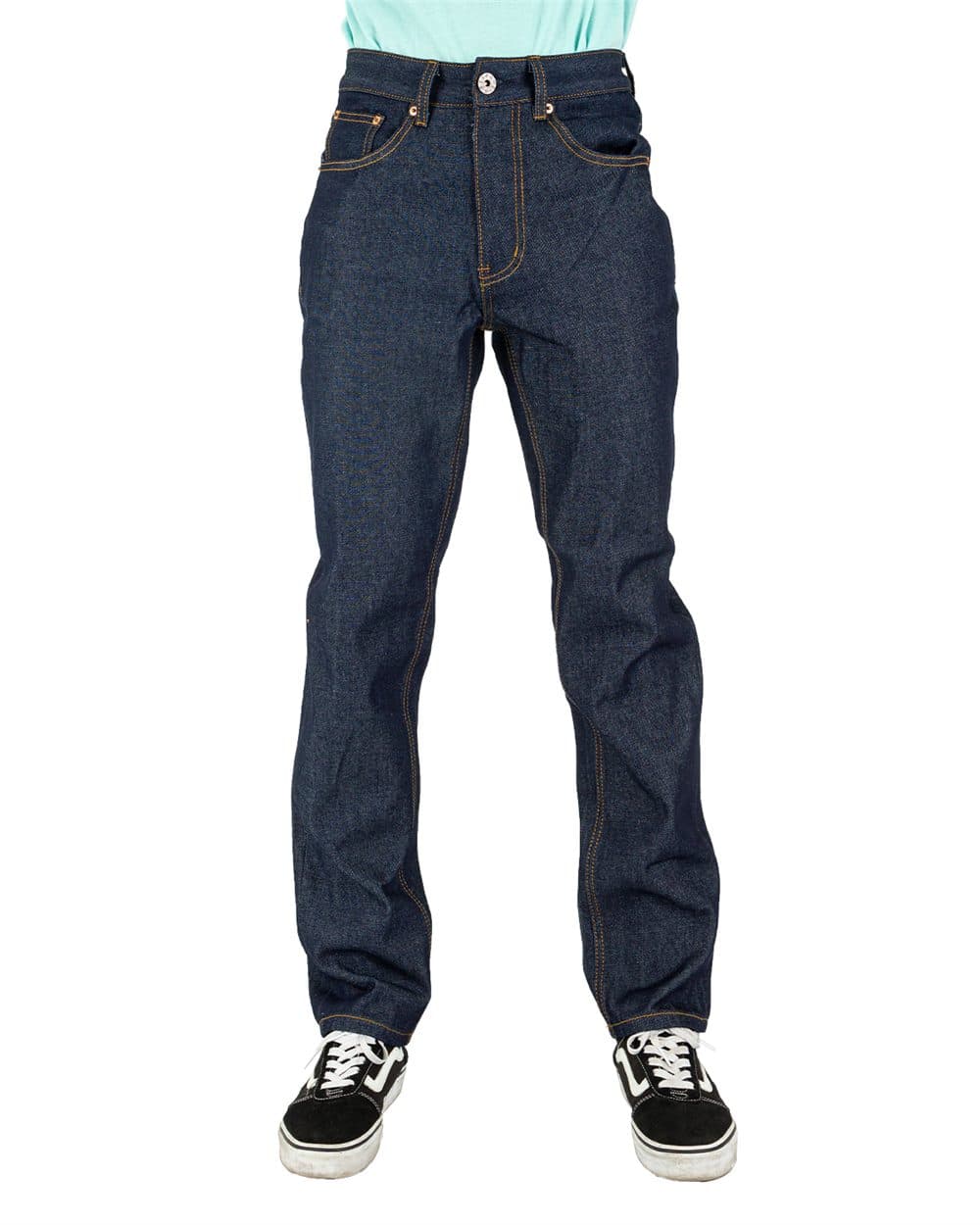 Shaka Wear Unisex Denim Straight-Leg Jeans - Image 1