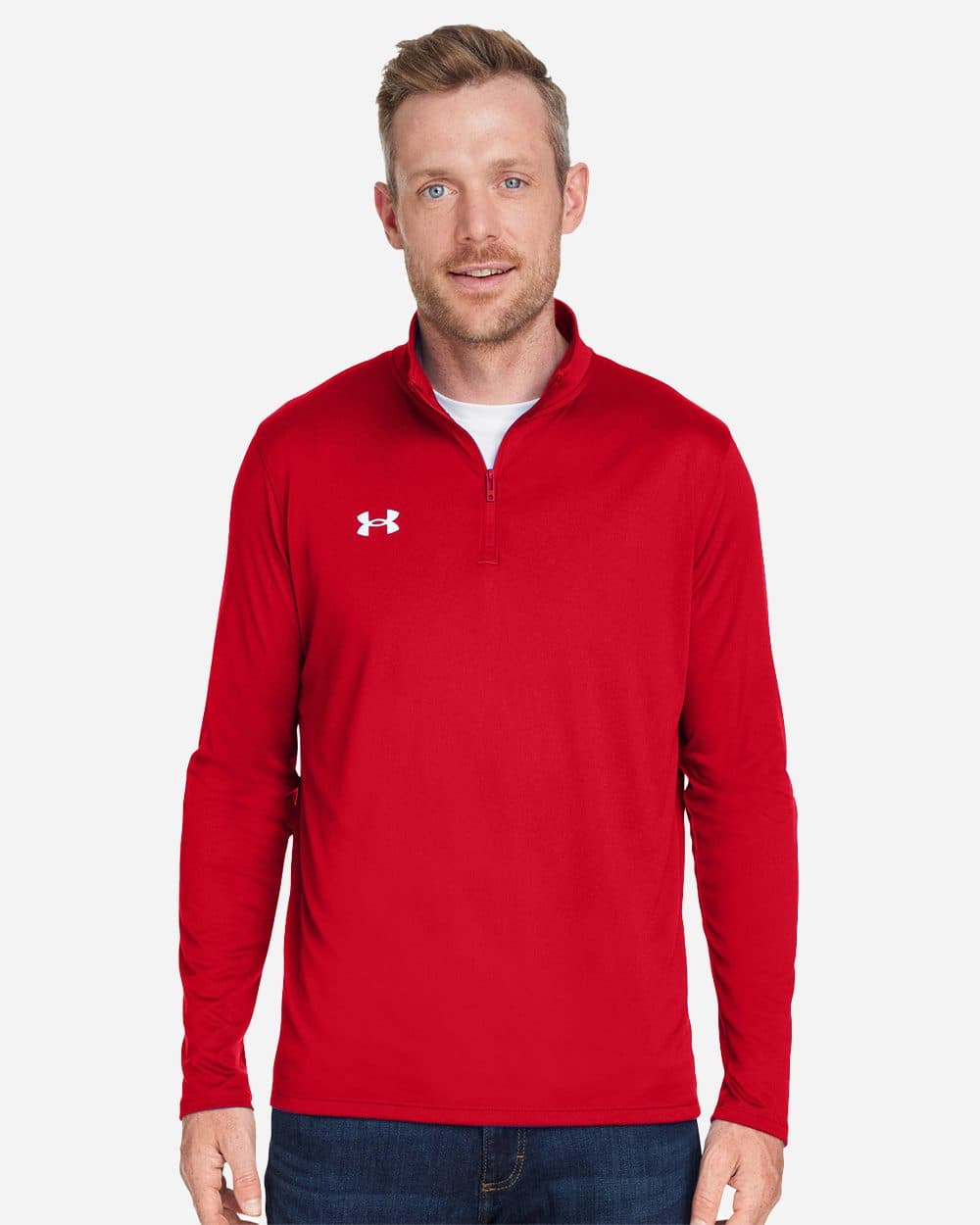 Under Armour Men's Team Tech™ Quarter-Zip Pullover - Image 1