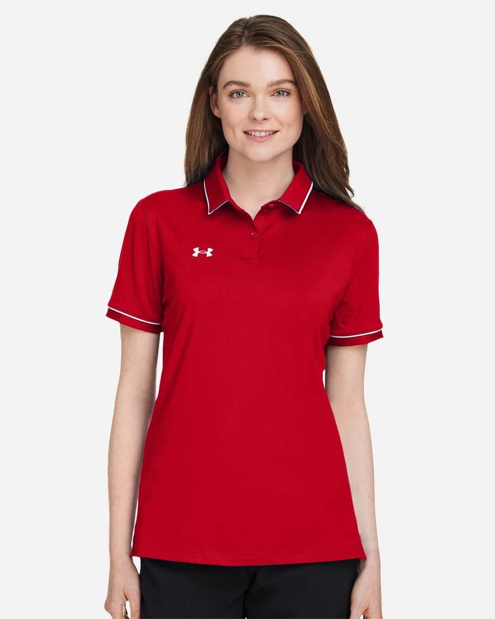 Under Armour Women's Tipped Teams Performance Polo - Image 1