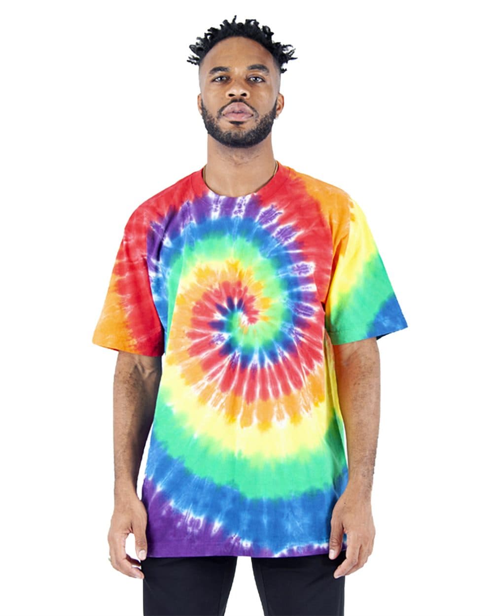Shaka Wear Unisex Max Heavyweight Tie-Dyed Tee - Image 1