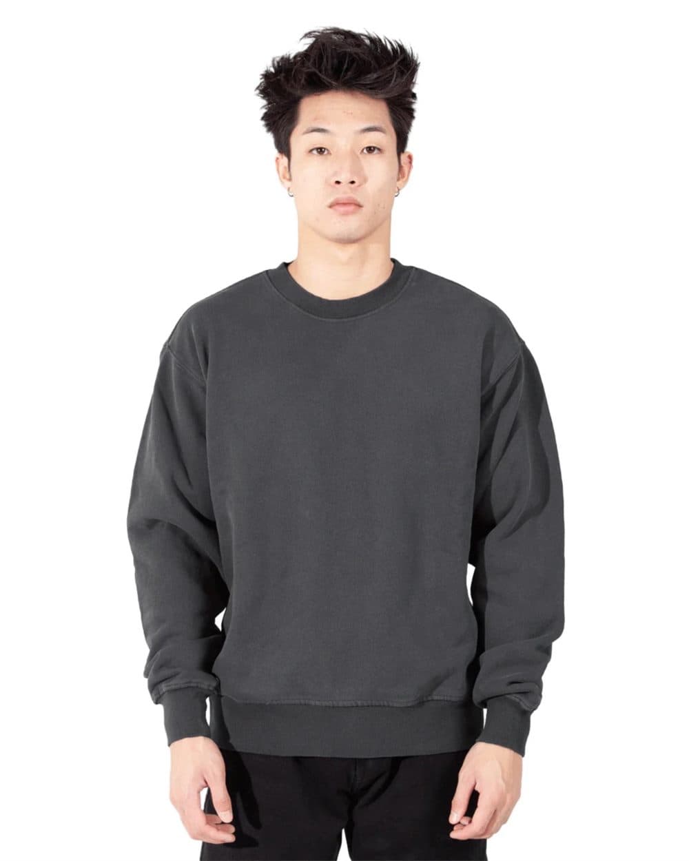 Shaka Wear Unisex Los Angeles Garment-Dyed Crewneck Sweatshirt - Image 1
