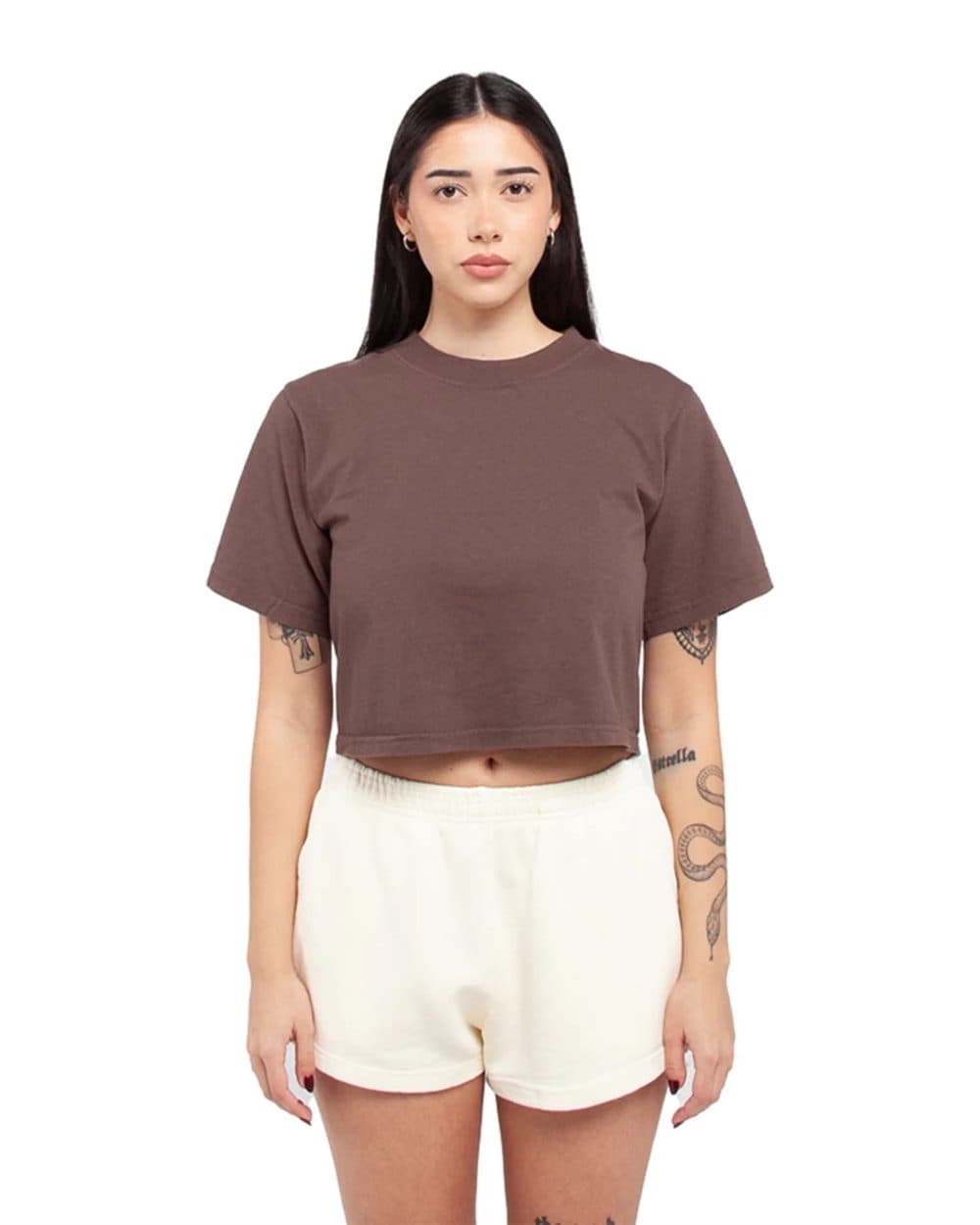 Shaka Wear Women's Garment-Dyed Cropped Tee - Image 1