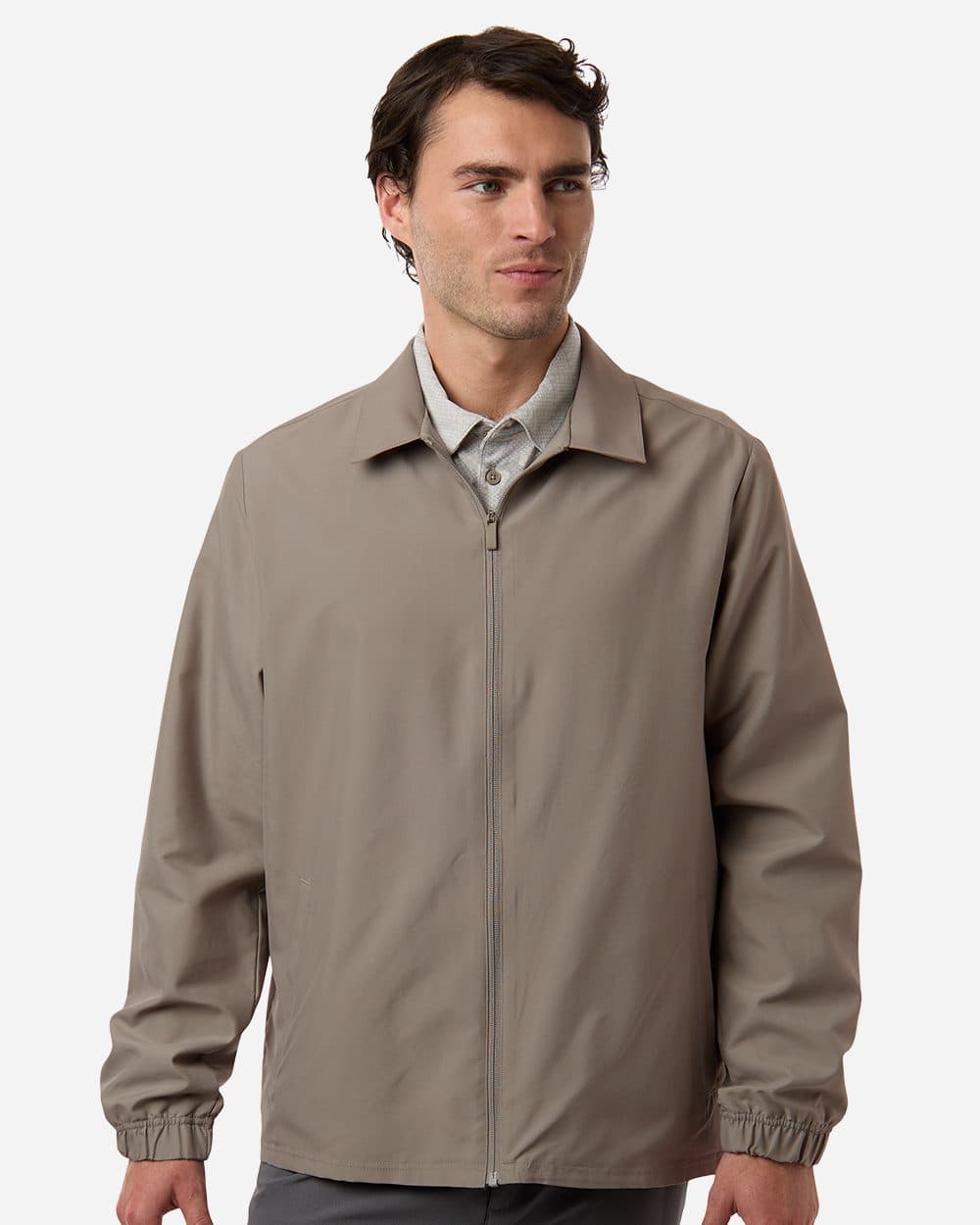 Adidas Men's Lifestyle Full-Zip Jacket - Image 1