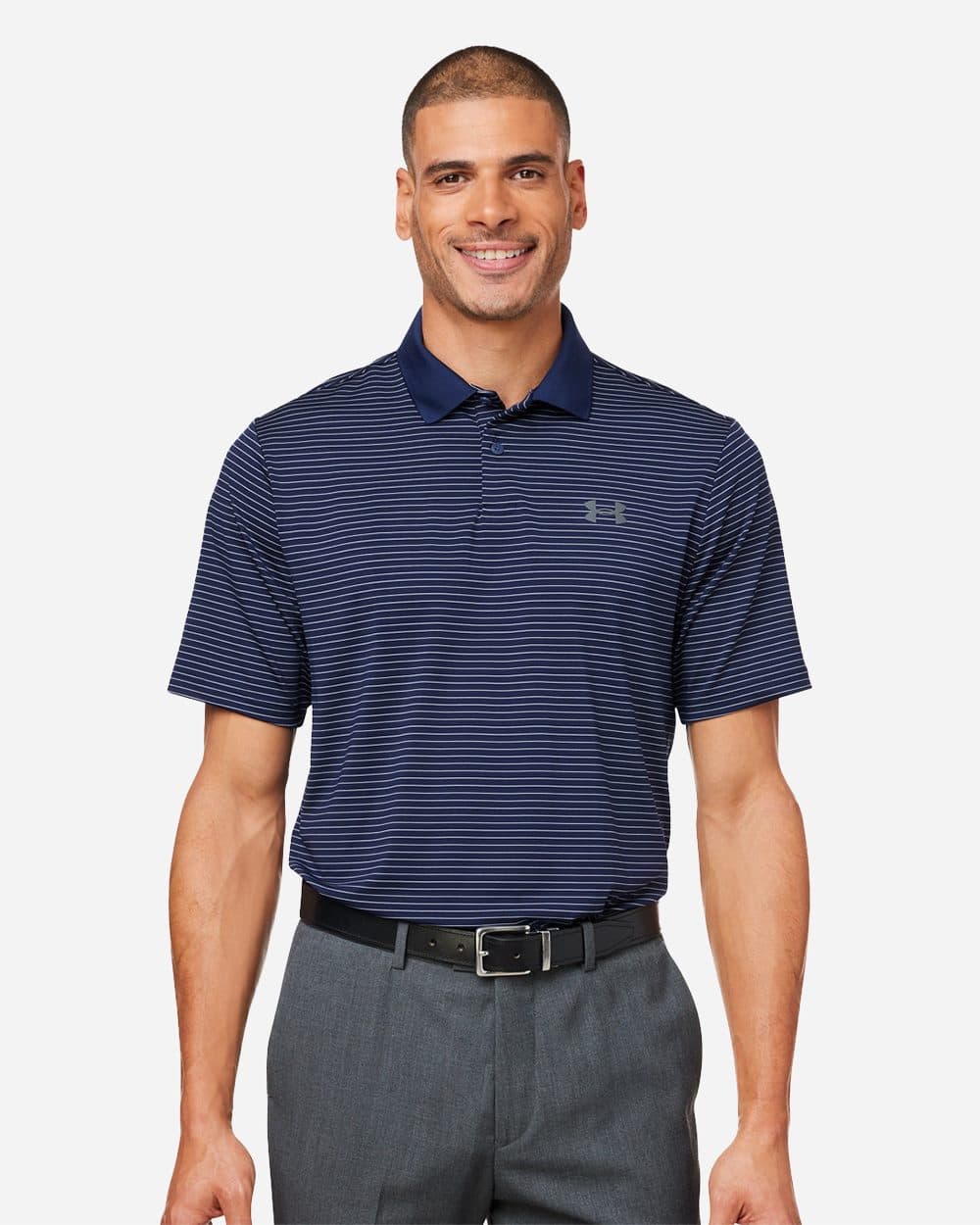 Under Armour Men's 3.0 Striped Perf Polo - Image 1