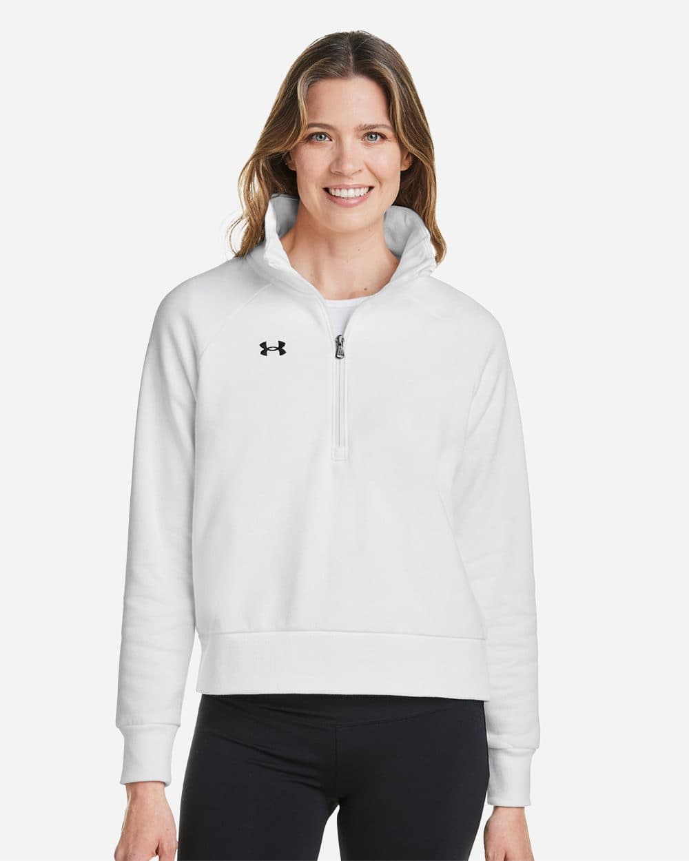 Under Armour Women's Rival Fleece Half-Zip Pullover - Image 1