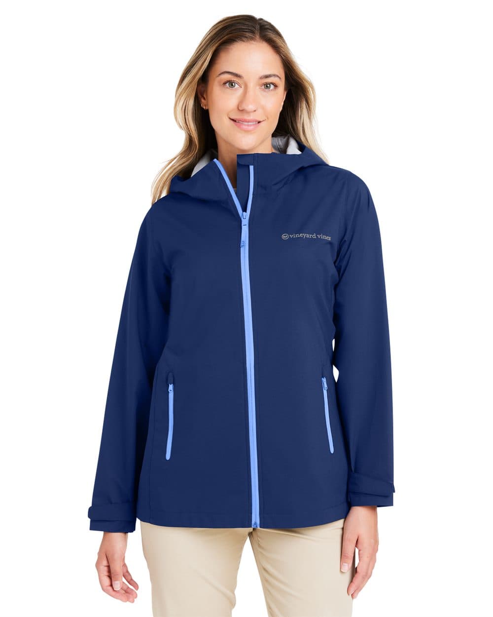 vineyard vines Women's Rain Shell Jacket - Image 1