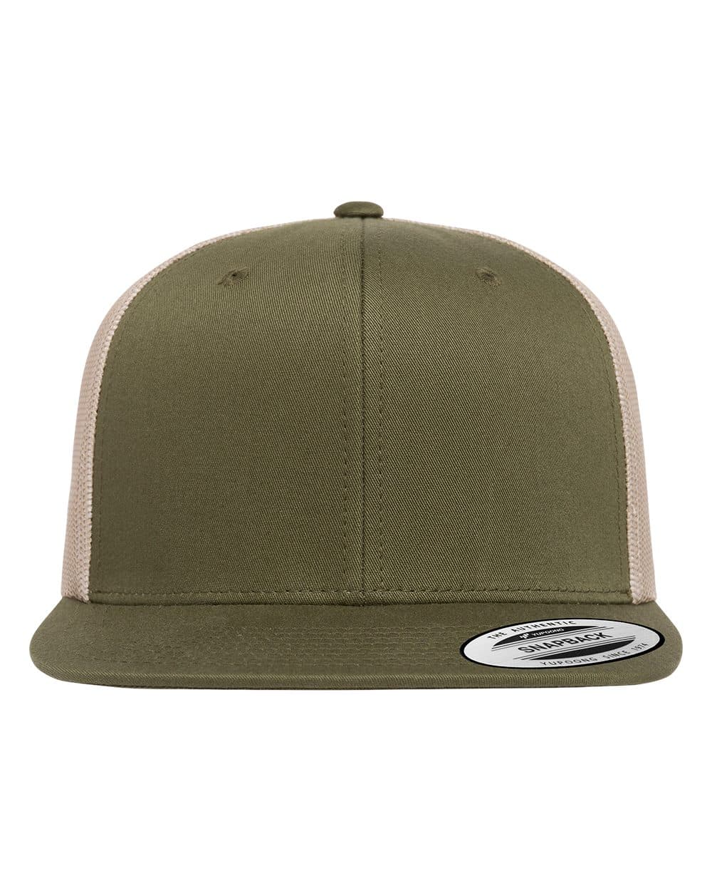 YP Classics Retro High Profile Trucker Cap - Image 1