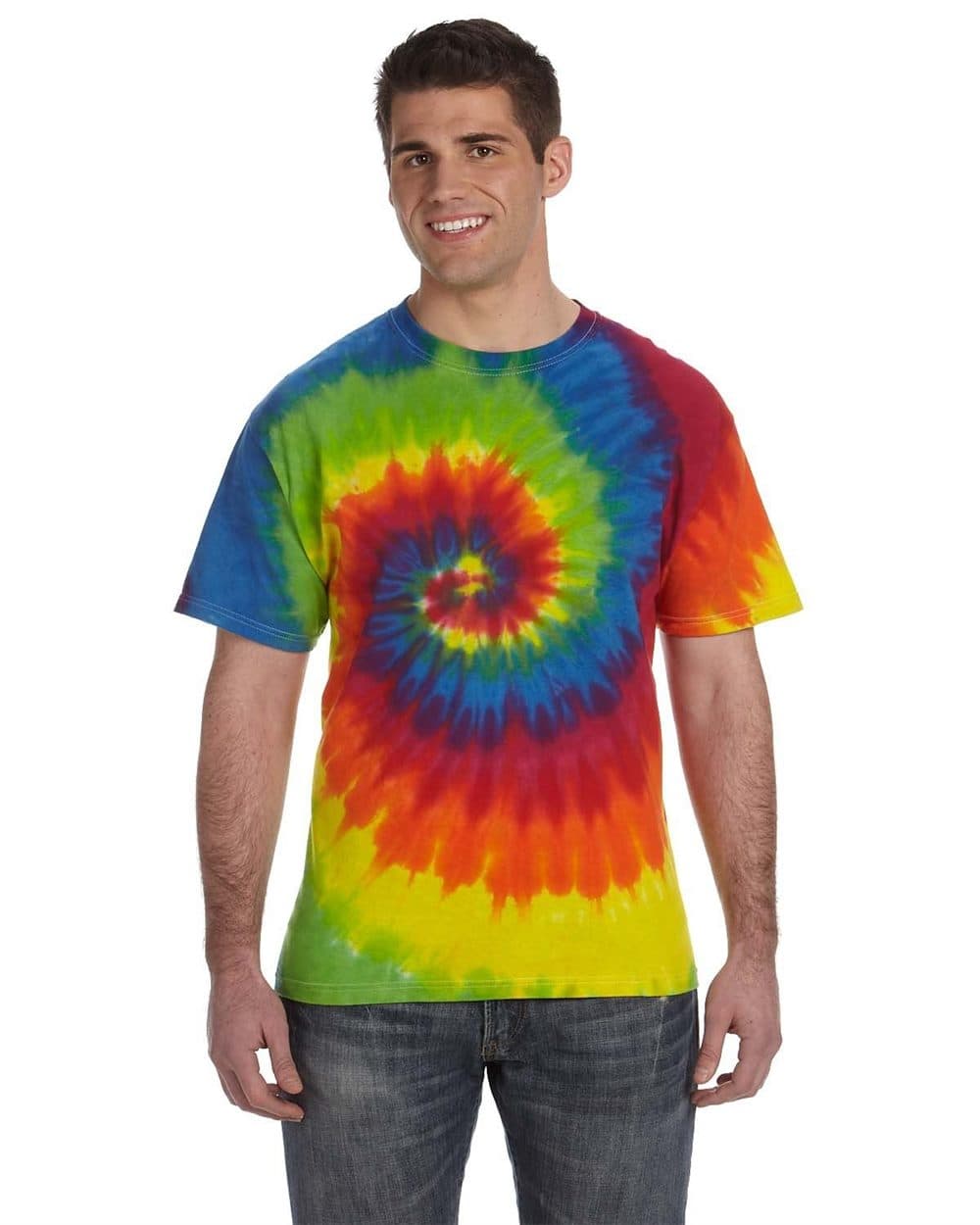 Colortone Unisex Multi-Color Tie-Dyed T-Shirt (CD1000) - Image 1