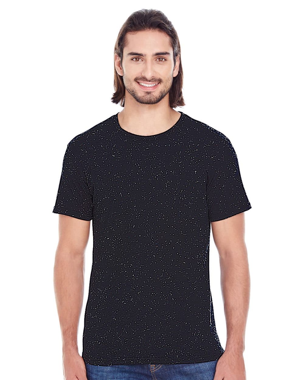 Threadfast Apparel Men's Triblend Fleck T-Shirt - Image 1