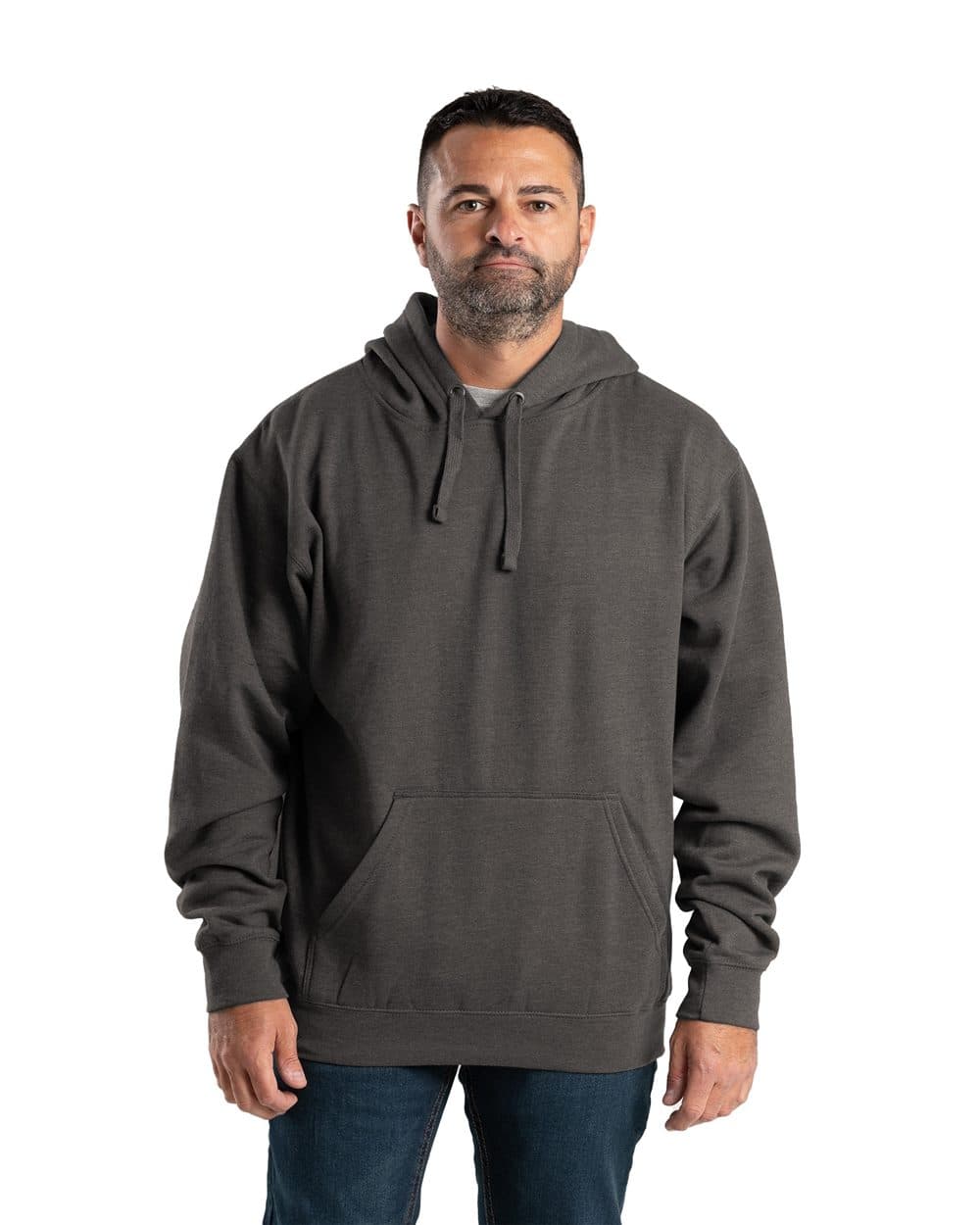 Berne Apparel Men's Tall Signature Sleeve Hooded Sweatshirt - Image 1