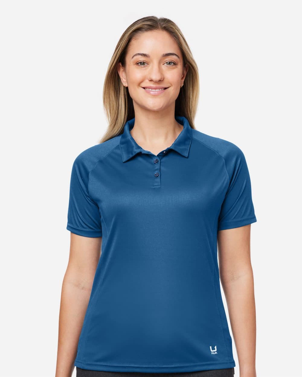 HUK Women’s LoPro Solid Performance Polo - Image 1