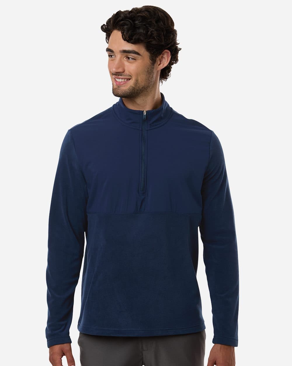 Adidas Men's Ultimate365 Cozy Quarter-Zip Pullover - Image 1