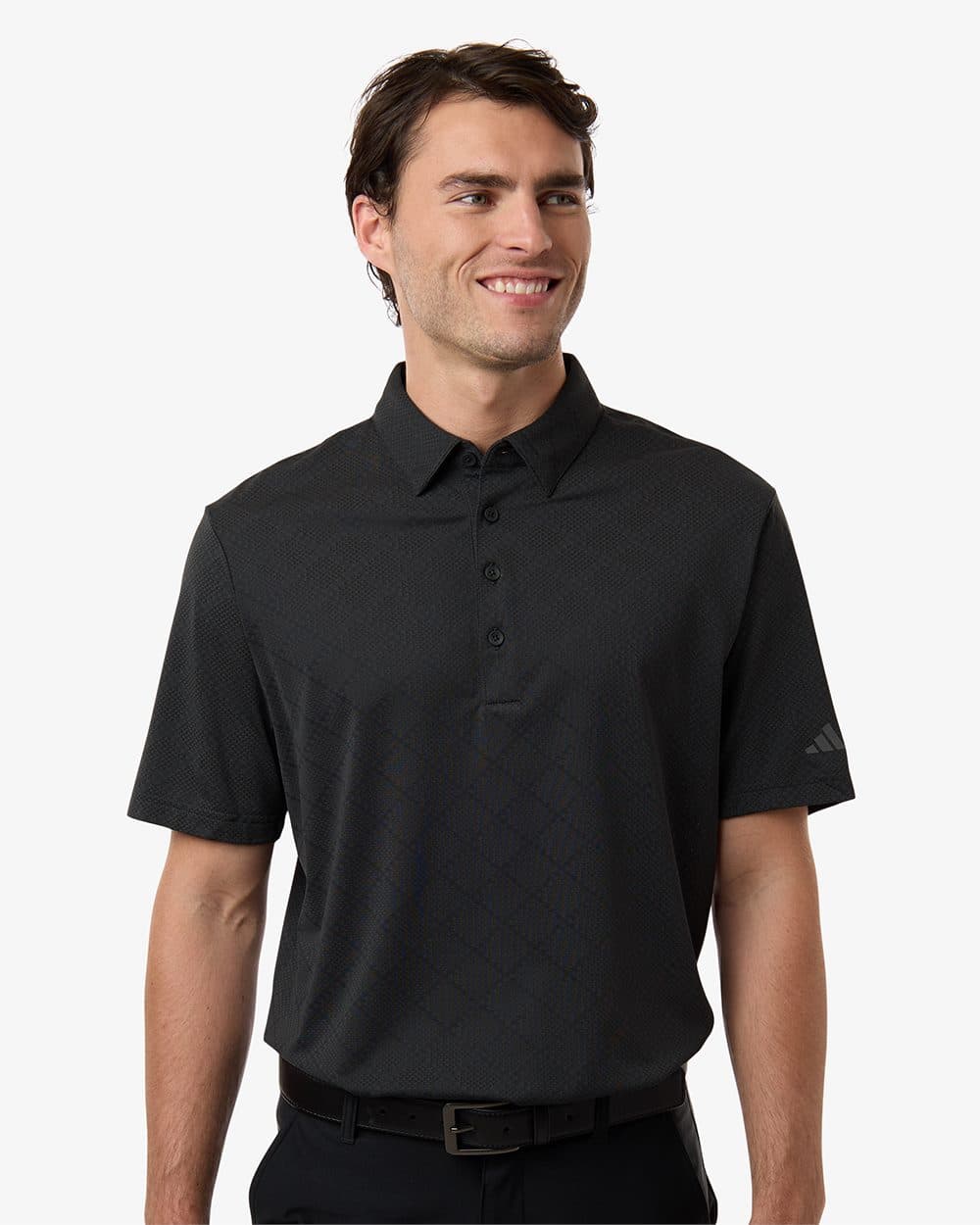 Adidas Men's Ultimate365 Jacquard Polo - Image 1