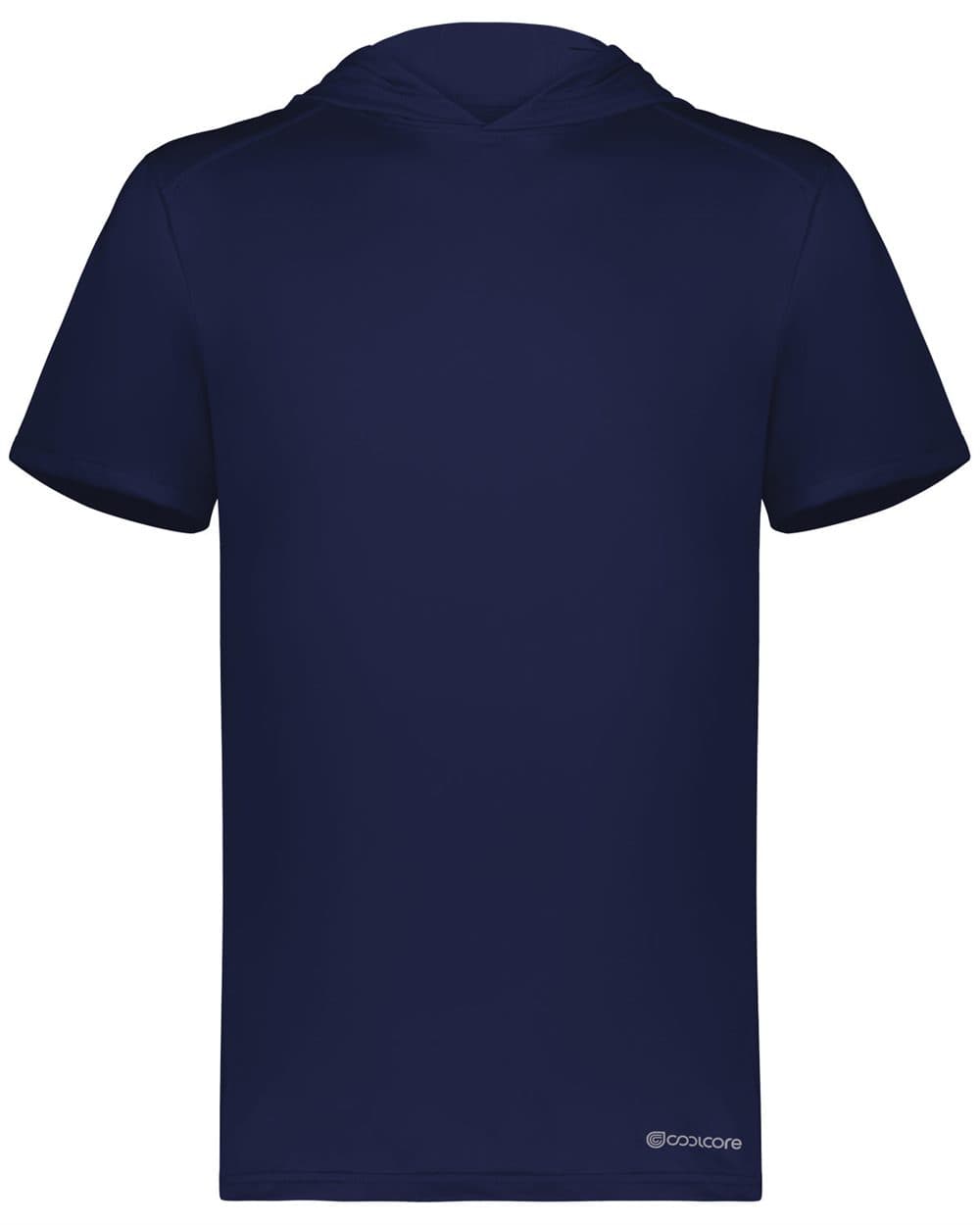 Holloway Men's Hooded T-Shirt Powered by Coolcore - Image 1
