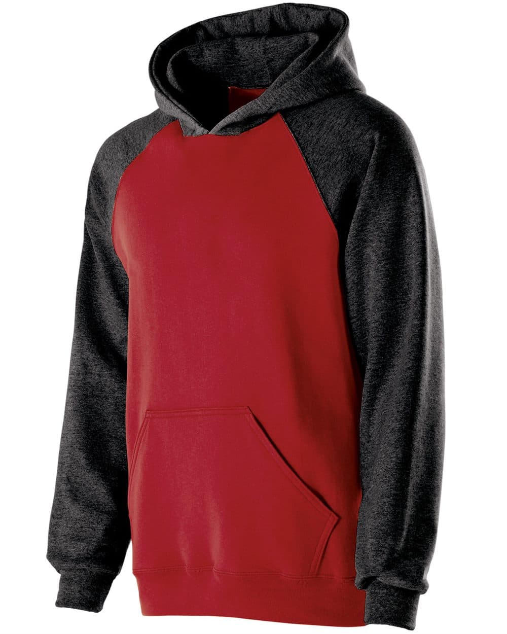 Holloway Youth Cotton/Poly Fleece Banner Hooded Sweatshirt - Image 1