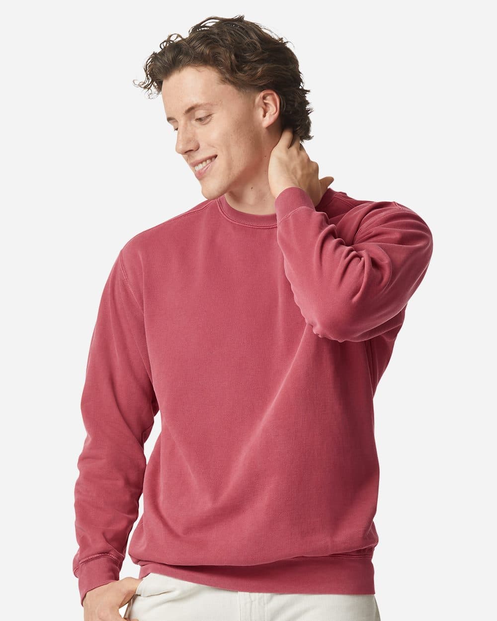 Comfort Colors Unisex Garment-Dyed Crewneck Sweatshirt - Image 1