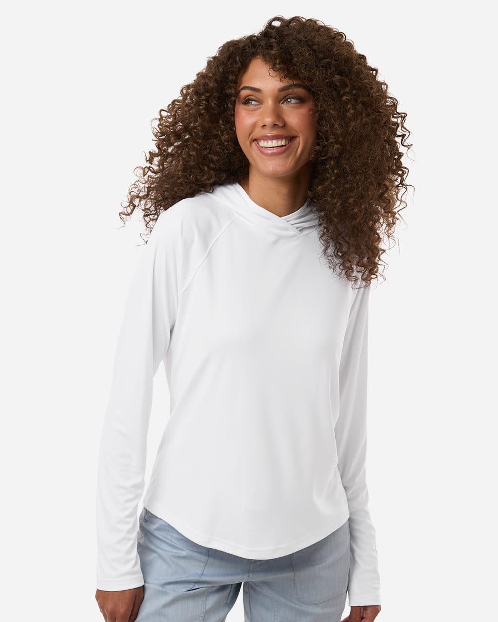 Columbia Women's PFG Tidal Tee™ Hooded Long Sleeve - Image 1