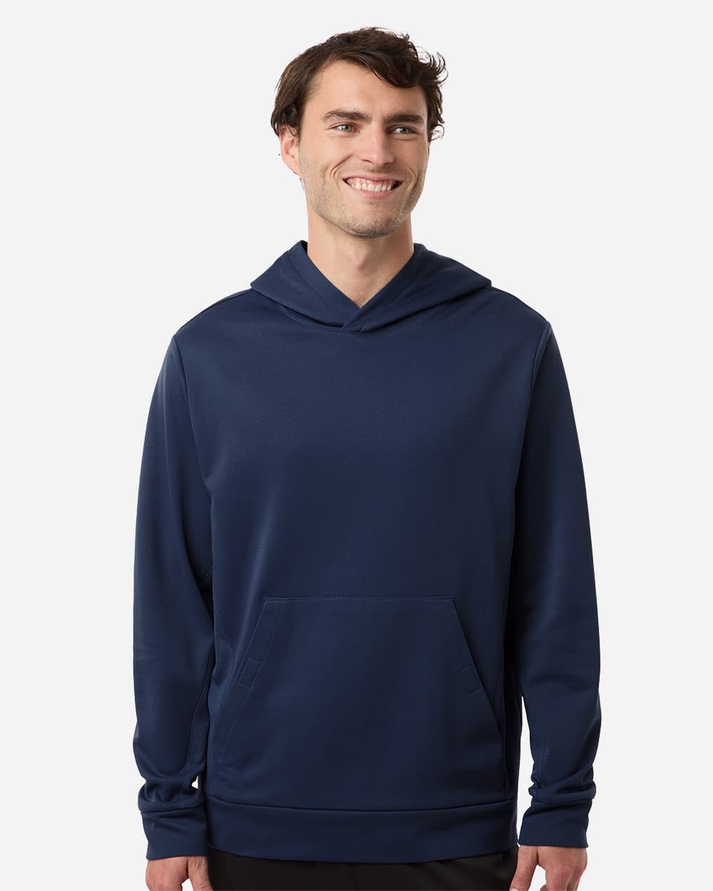 Team 365 Unisex Squad Hooded Tech Fleece Pullover - Image 1