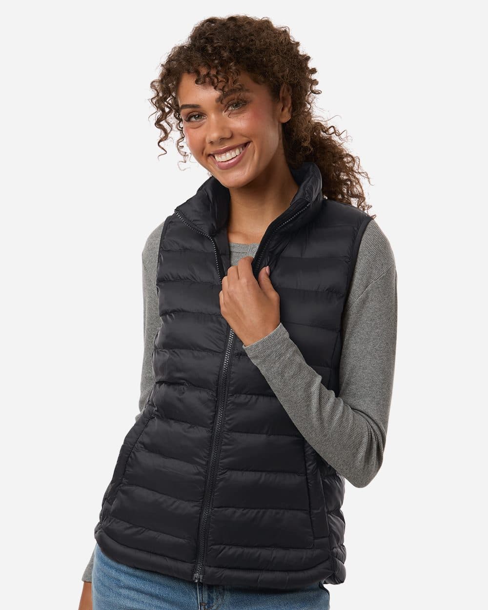 Weatherproof Women's Lightweight Poly-filled Packable Vest - Image 1