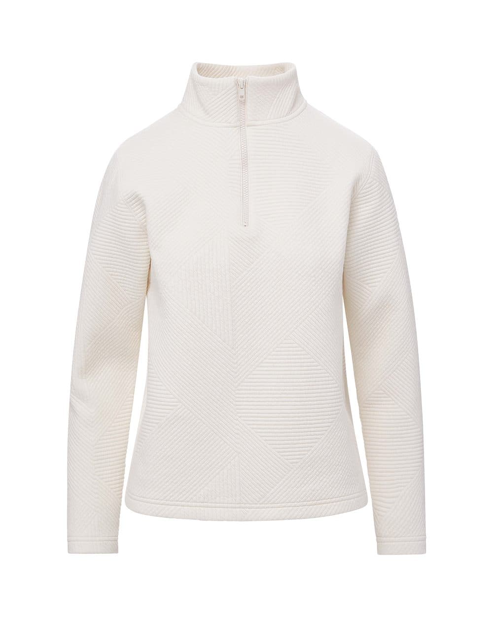 MV Sport Women's Zelda Zig Zag Quarter-Zip Pullover - Image 1
