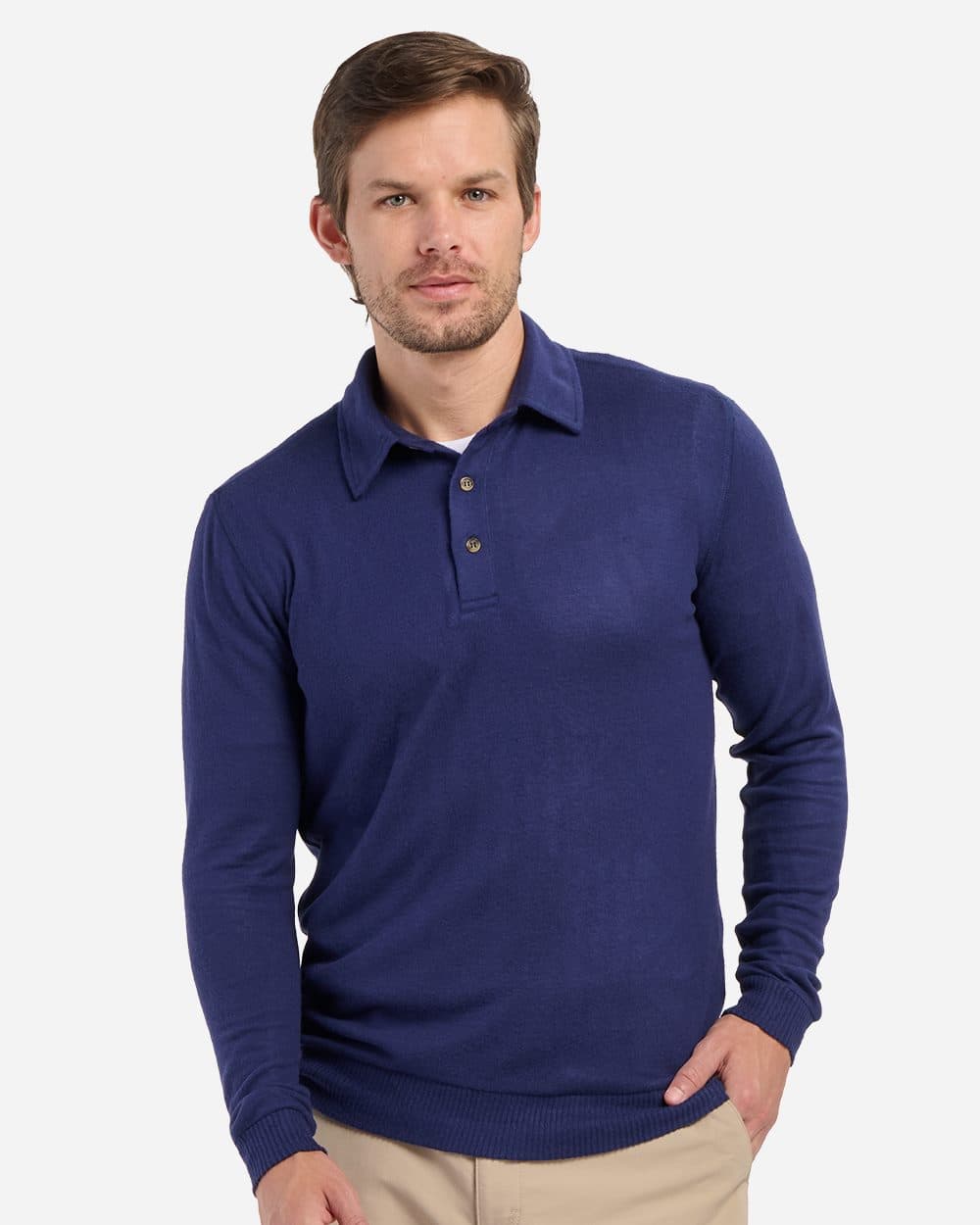 Boxercraft Men's Cuddle Sweater Polo - Image 1