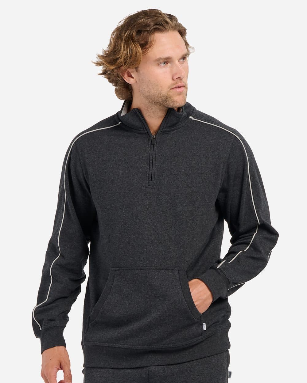 Boxercraft Men's French Terry Quarter-Zip Pullover - Image 1