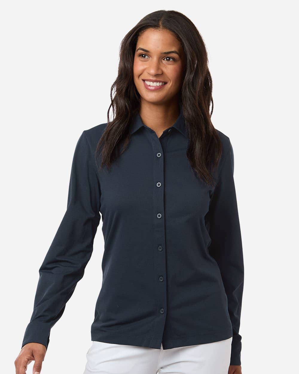 AllPro Women's Pro-Flex Sorona® Button Down Shirt - Image 1
